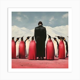 The Unconventional Summit. Art Print