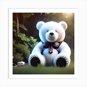 Teddy Bear 2 Art Print