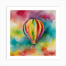 Hot Air Balloon Art Print