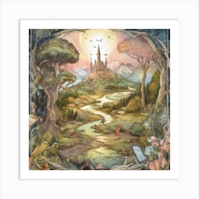 Fairytale Forest Art Print