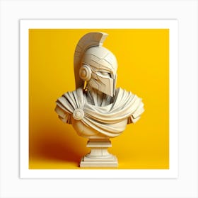 Spartan Bust Art Print