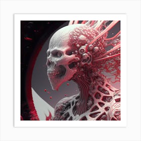 Skeleton 1 Art Print