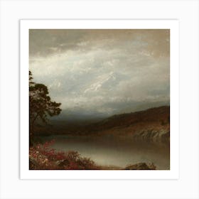 View Of The Mountains Art Print