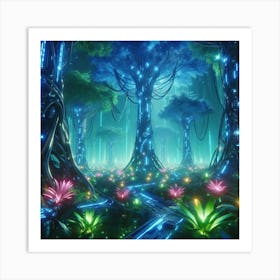 Ethereal Forest Art Print