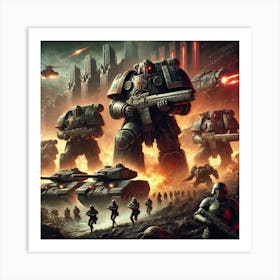 Iron Commonwealth Military Strength Art Print