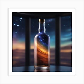 Nebula In A Bottle Art Print