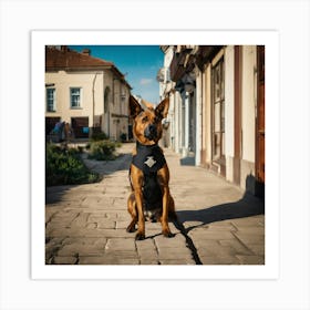 German Shepherd Art Print