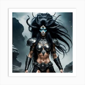 Savage Warrior Art Print