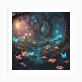 Fairy Forest Art Print