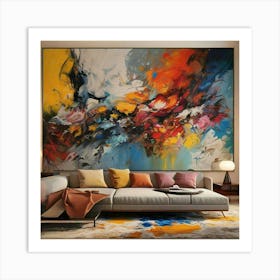 Abstract Painting 2 Art Print