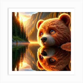 Teddy Bear 41 Art Print