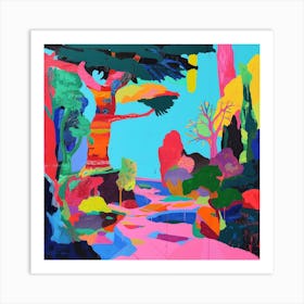 Colourful Gardens Lan Su Chinese Garden Usa 2 Art Print