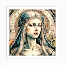 Virgin Mary Art Print