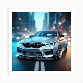 Bmw M5 1 Art Print