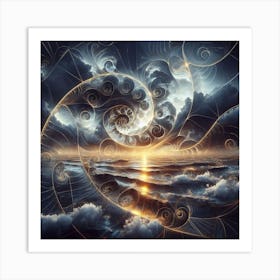 Fractal Painting Art Print