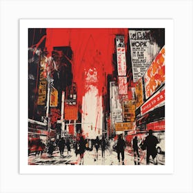 Times Square 3 Art Print