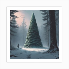 Christmas Tree 9 Art Print