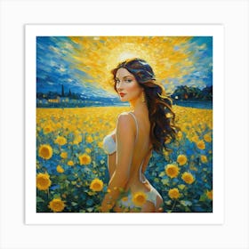 Sunflowersfhj Art Print