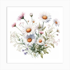 Daisies 2 Art Print