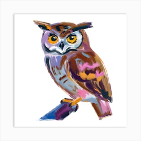 Owl 04 Art Print