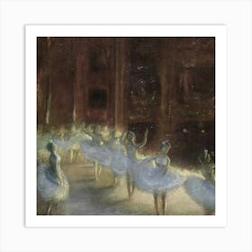 Ballet Dancers Art Print