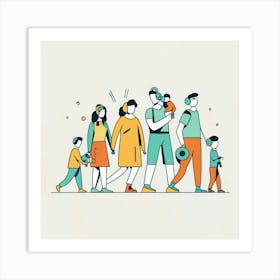 Family Portrait 1 Art Print