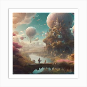 Fairytale Land Art Print