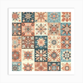 Mandala Wrapper Art Print