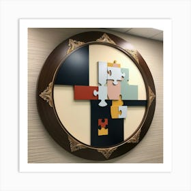 Puzzle Piece Wall Art 1 Art Print