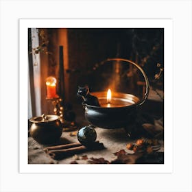 Witches Cauldron 3 Art Print