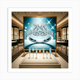 Diamond Ring 1 Art Print