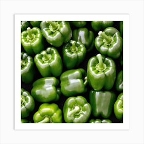 Green Peppers 4 Art Print