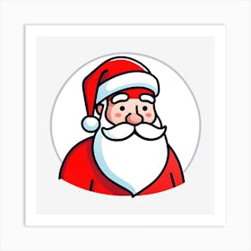 Santa Claus 1 Art Print