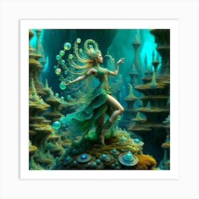 sea nymph Art Print