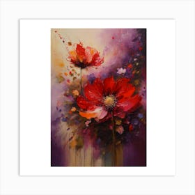 Red Rose Art Print