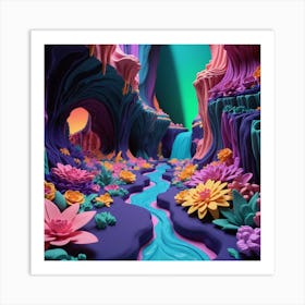 3d Art 1 Art Print