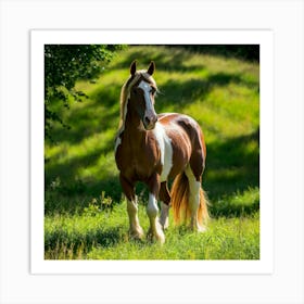 horse background Art Print