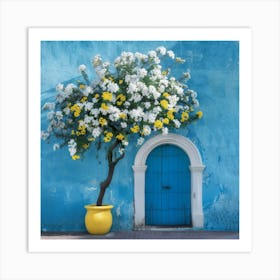 Blue Door 71 Art Print