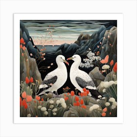 Bird In Nature Albatross 1 Art Print