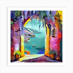 Moroccan Archway Art Print