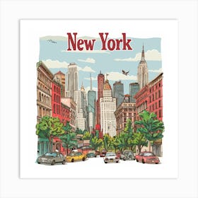 New York City 18 Art Print