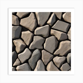 Stone Wall 81 Art Print