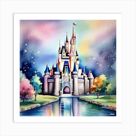 Cinderella Castle 56 Art Print