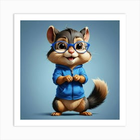 Chipmunk 21 Art Print