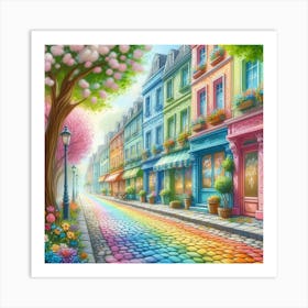 Paris Street Art Print