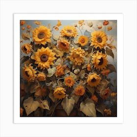 Sunflowers Art Print