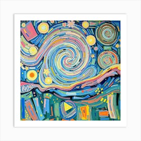 Starry Night 37 Art Print