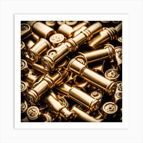 Gold Bullets 2 Art Print