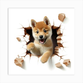 Shiba Inu 2 Art Print