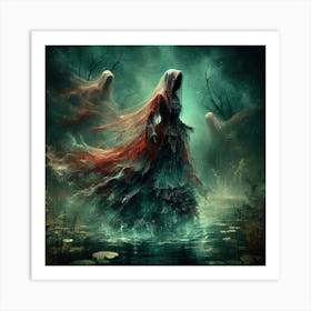 Dark Fairy Art Print